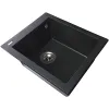 Гранітна мийка Globus Lux LAMA 410х500-А0002, чорний- Фото 3